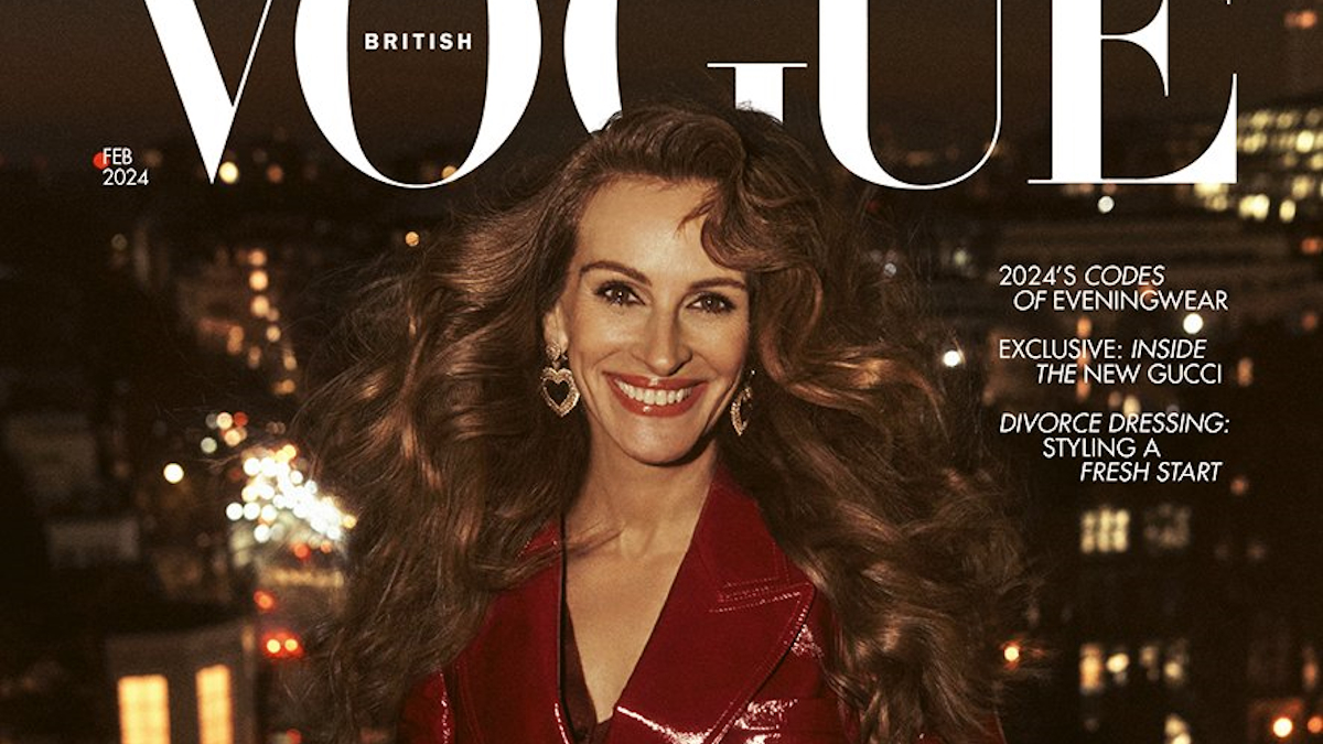 Julia Roberts Appears Impossibly Glamorous as British Vogue’s February 2024 Cover Star