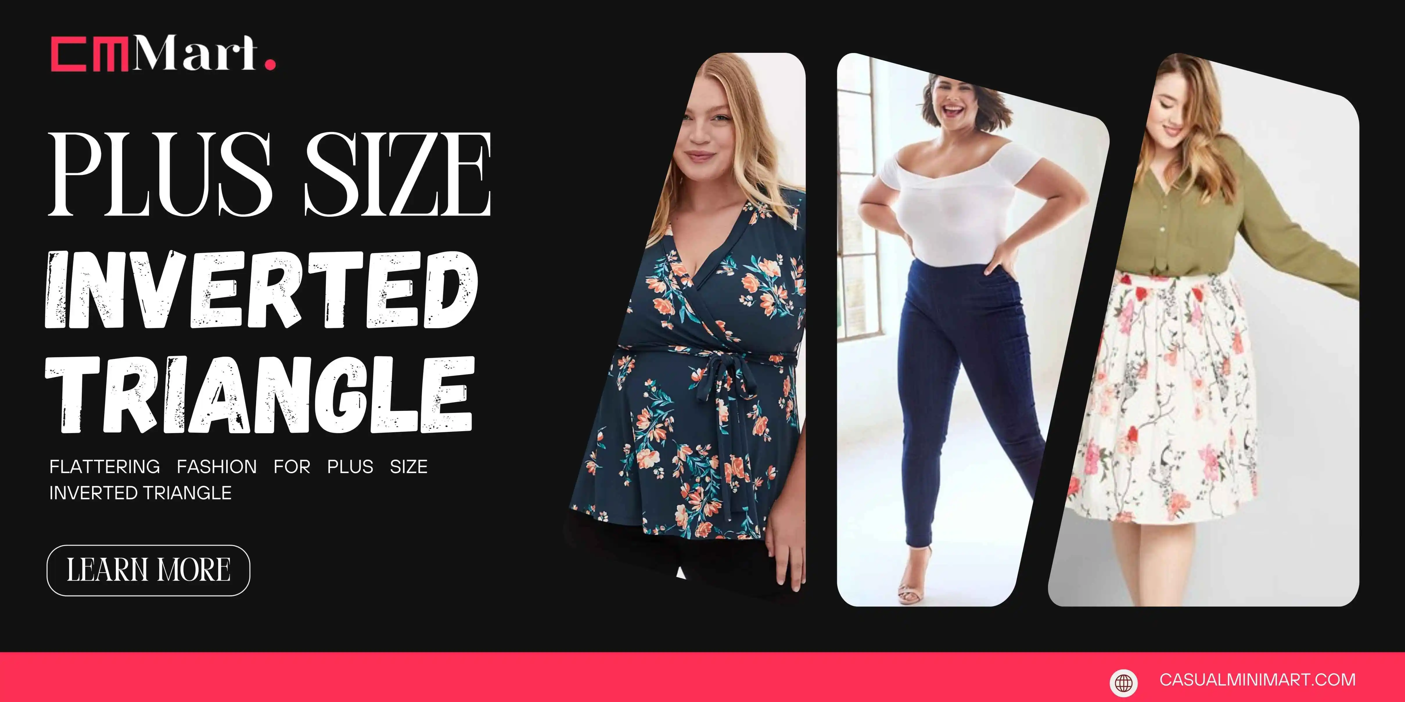 Best Looks for Plus Size Inverted Triangle Shapes